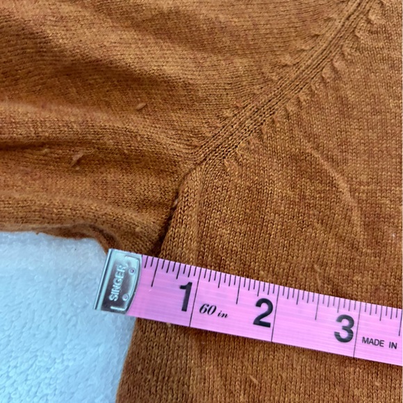 AVA & VIV burnt orange V-neck sweater Women’s size 3X - Picture 7 of 9